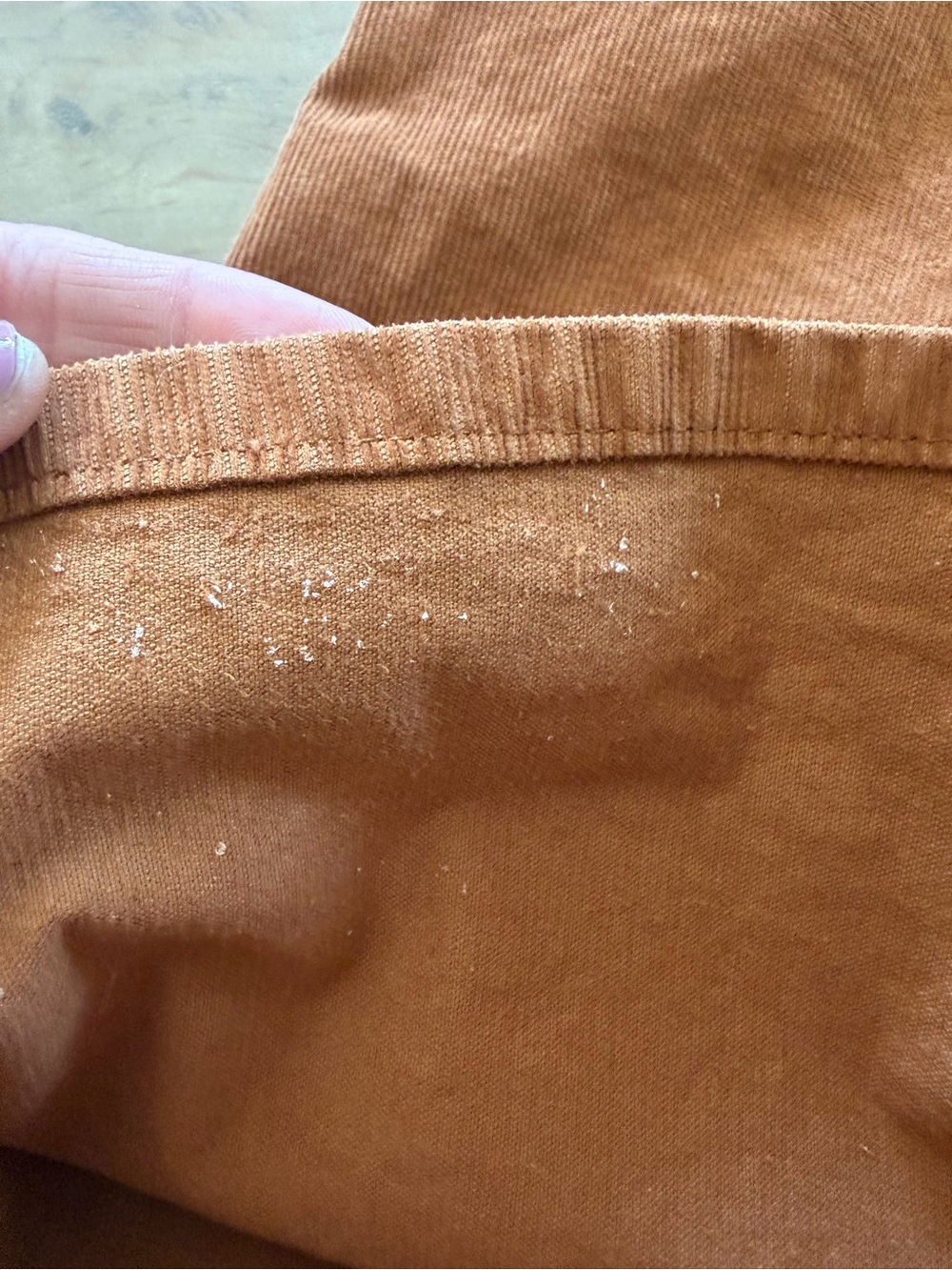 Idyllwind Rust Orange Corduroy Flare Pants - Picture 8 of 12